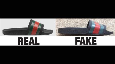 replica gucci sandals|how to authenticate Gucci slides.